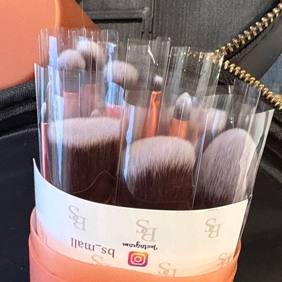 Muji White and Orange Cosmetic Organizer Set travel bag - Picture 5 of 5